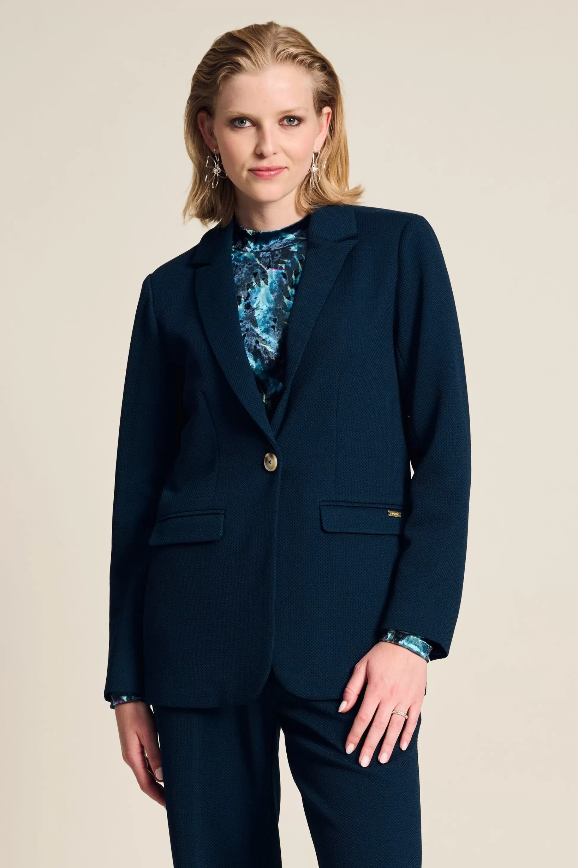 Co-Ords | Suits | POM Amsterdam BLAZER Chloé Eternal Blue