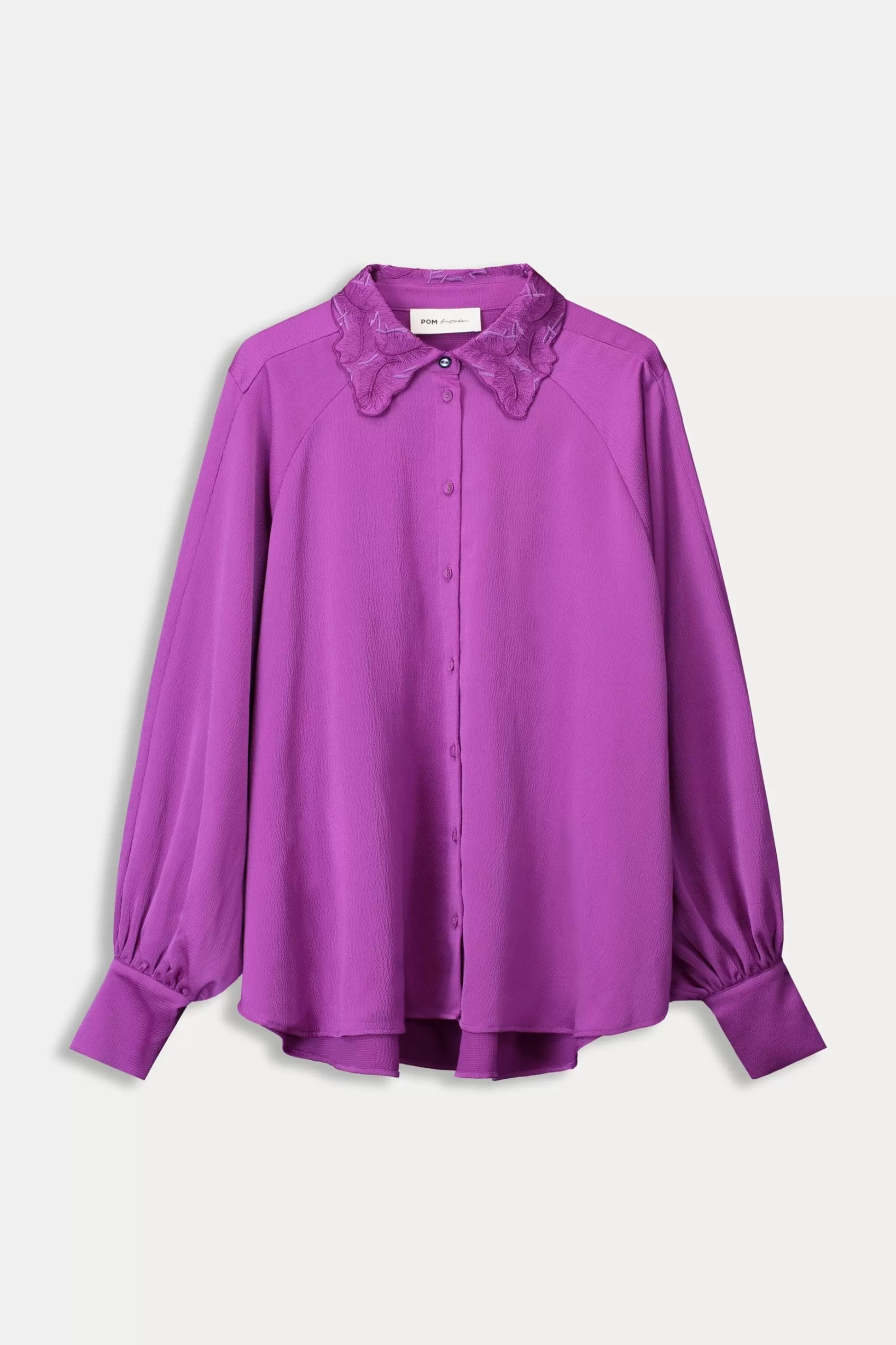 Blouses | POM Amsterdam BLOUSE Feathers Cactus Pink