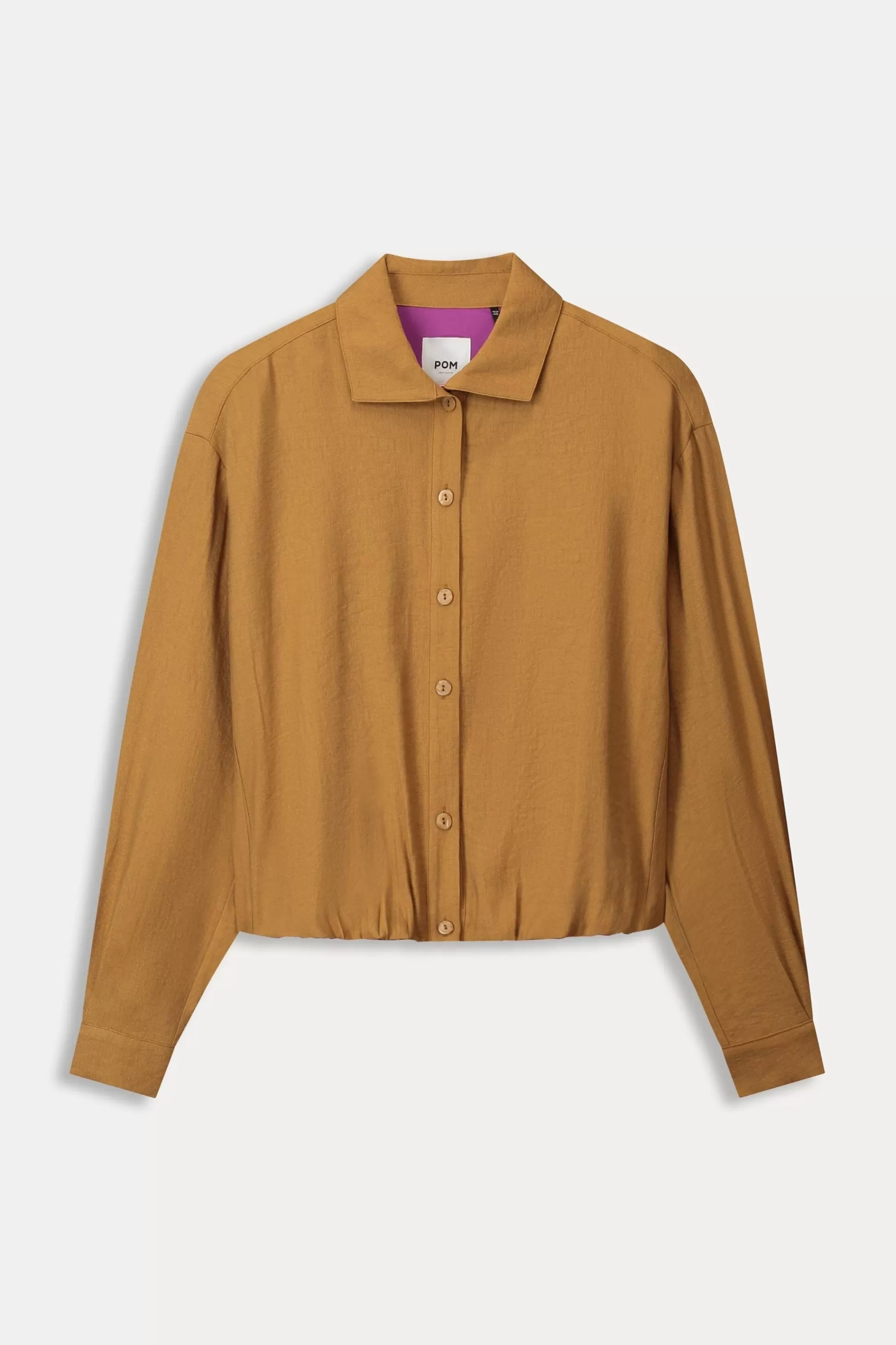 Co-Ords | Blouses | POM Amsterdam BLOUSE Sugar Brown
