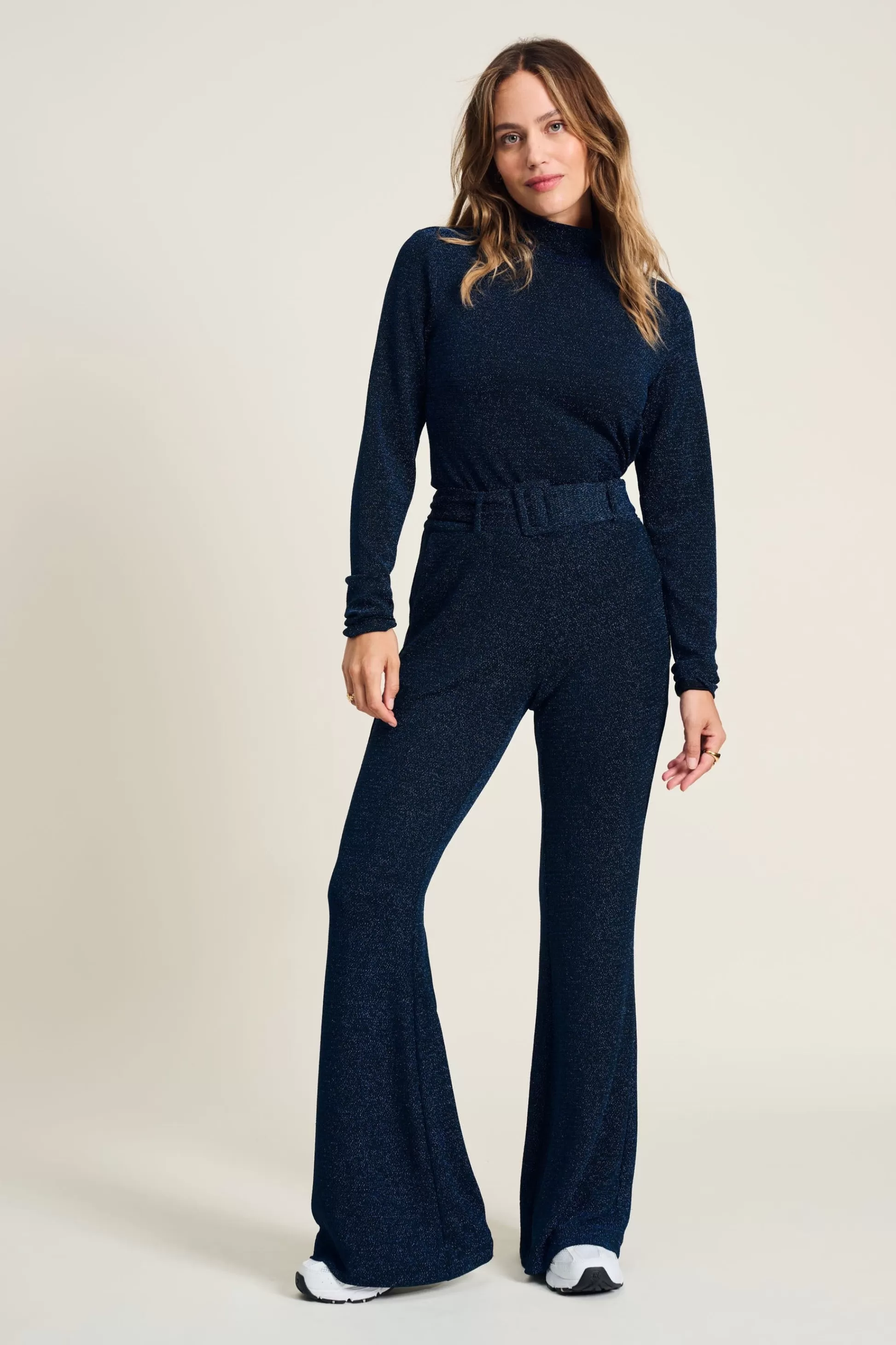 Co-Ords | Broeken | POM Amsterdam BROEK Festive Blue