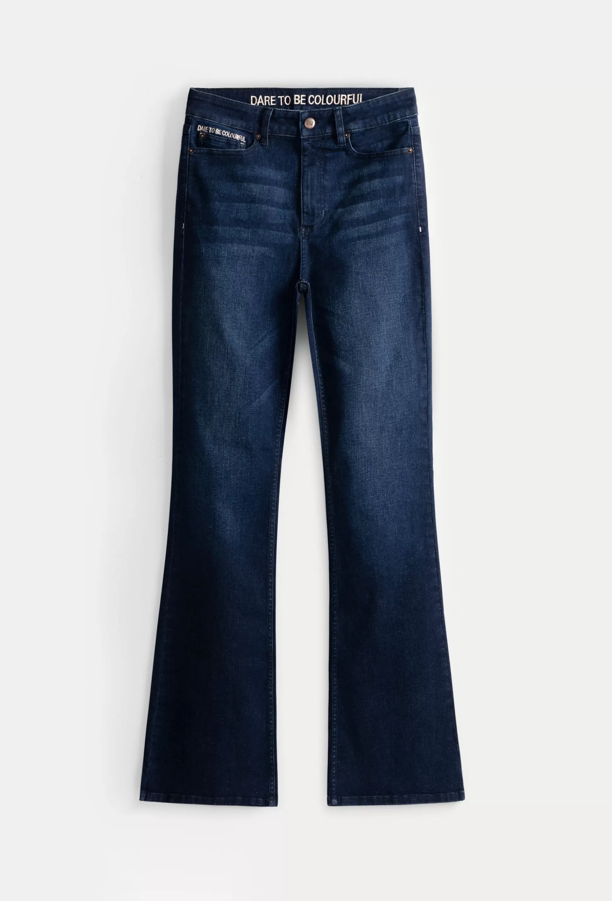 Jeans | Broeken | POM Amsterdam JEANS Esmee Flare Dark Blue