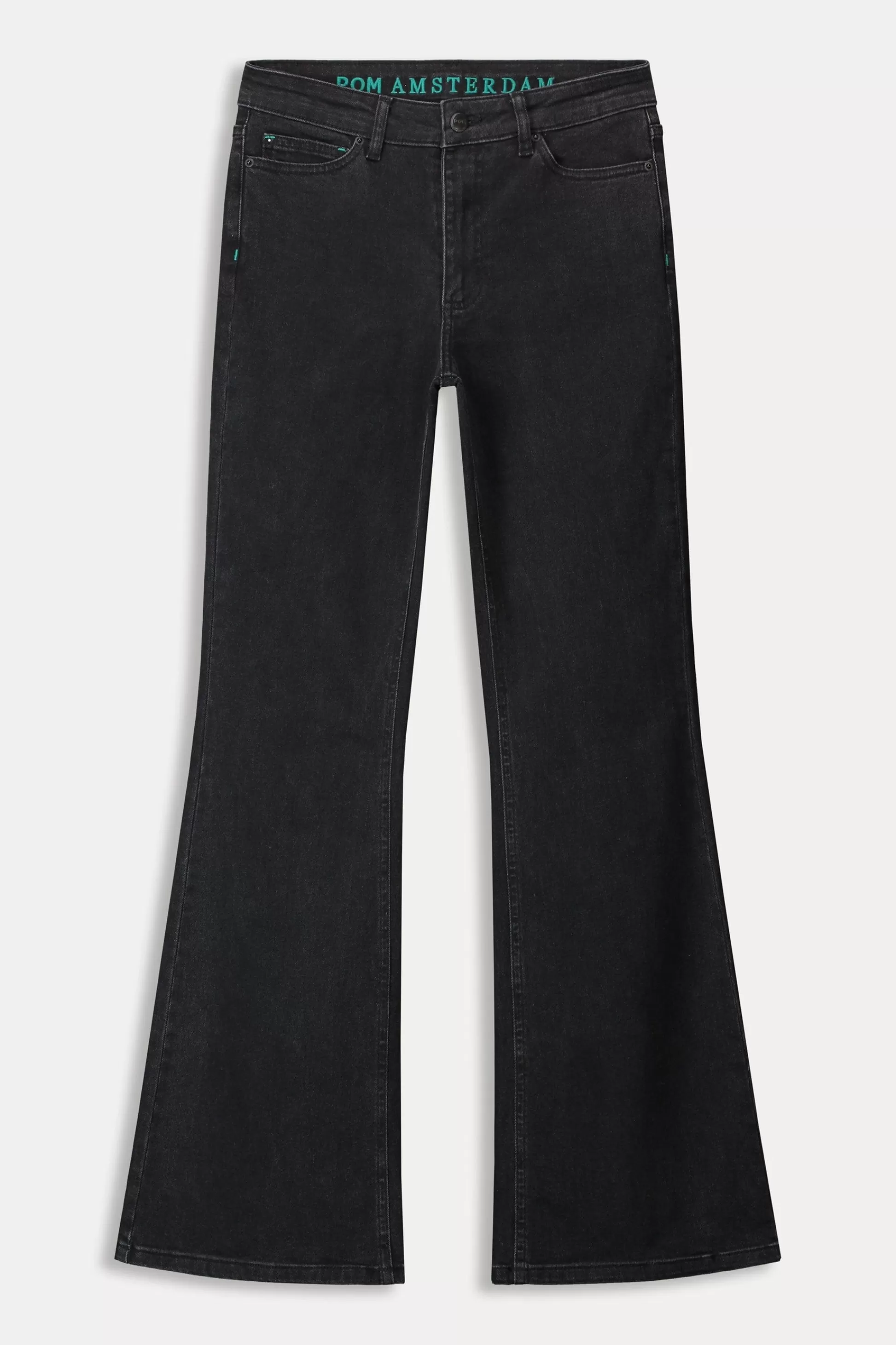 Jeans | Broeken | POM Amsterdam JEANS Esmee Flare Vintage Black