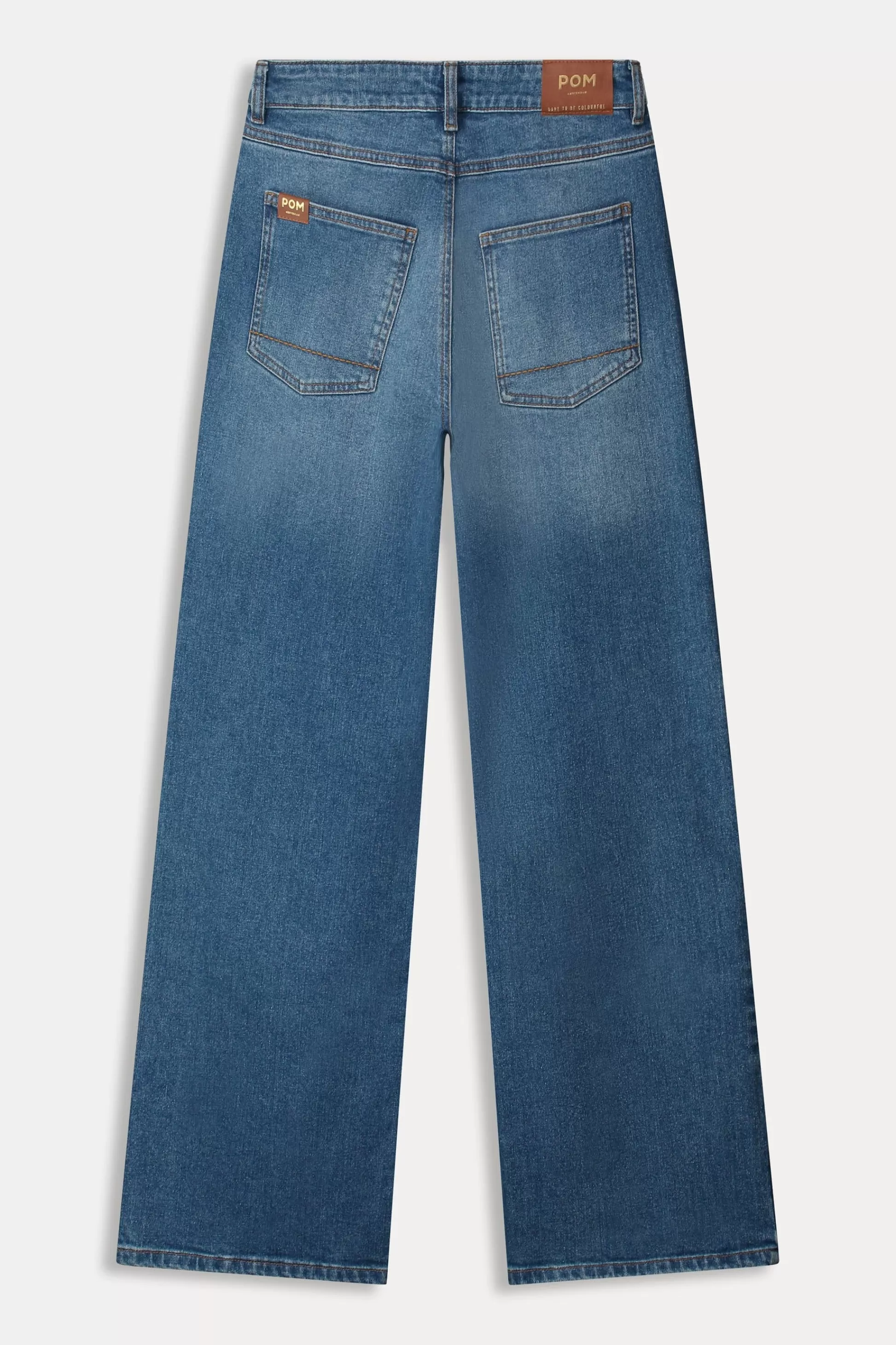 Jeans | Broeken | POM Amsterdam JEANS Wide Leg Vintage Blue