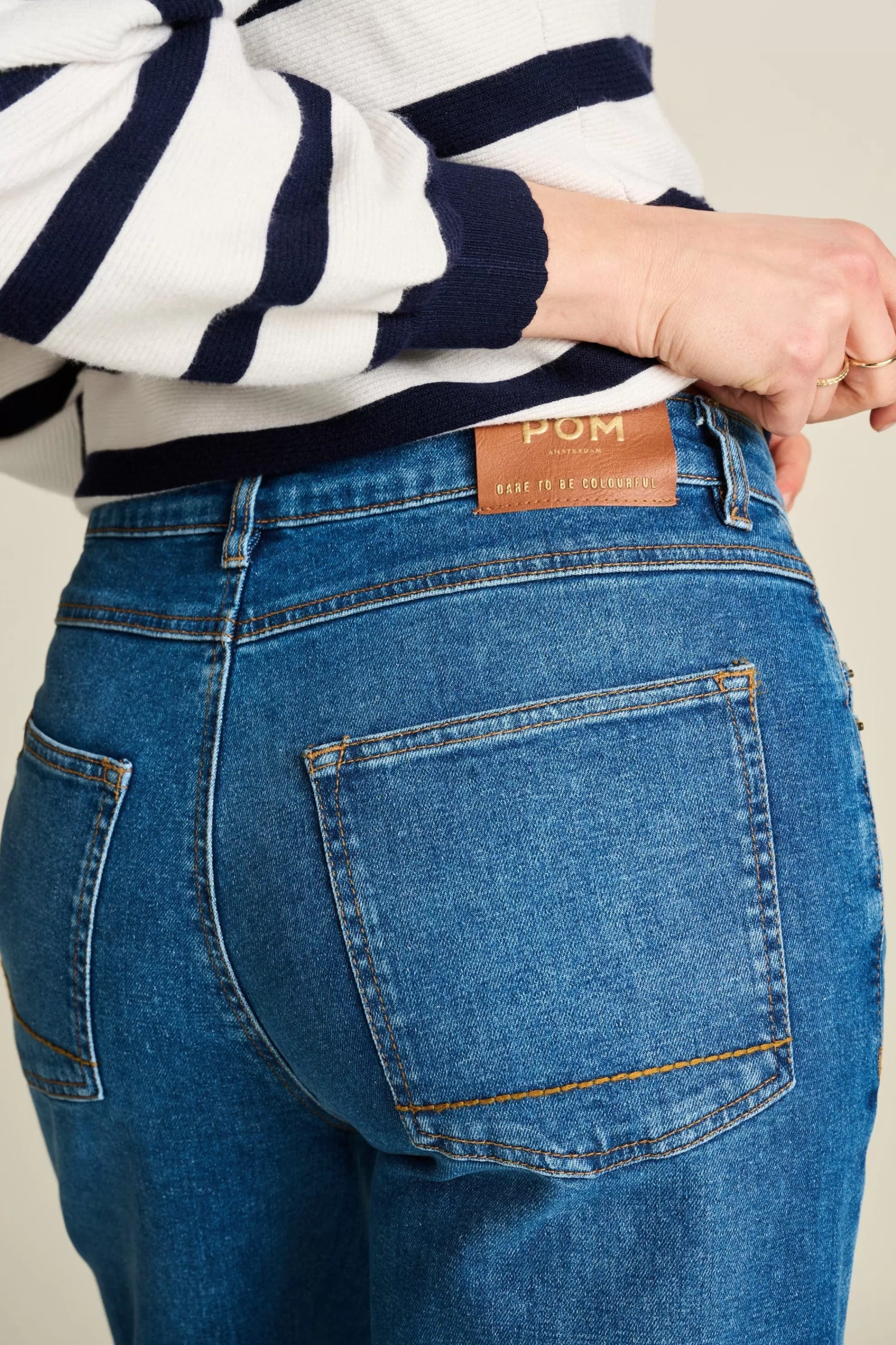 Jeans | Broeken | POM Amsterdam JEANS Wide Leg Vintage Blue