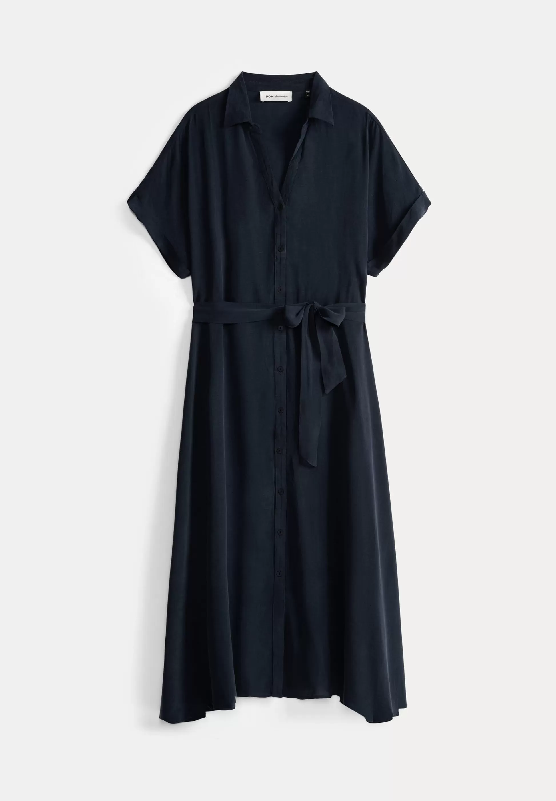 Jurken | POM Amsterdam JURK Lynn Dark Navy