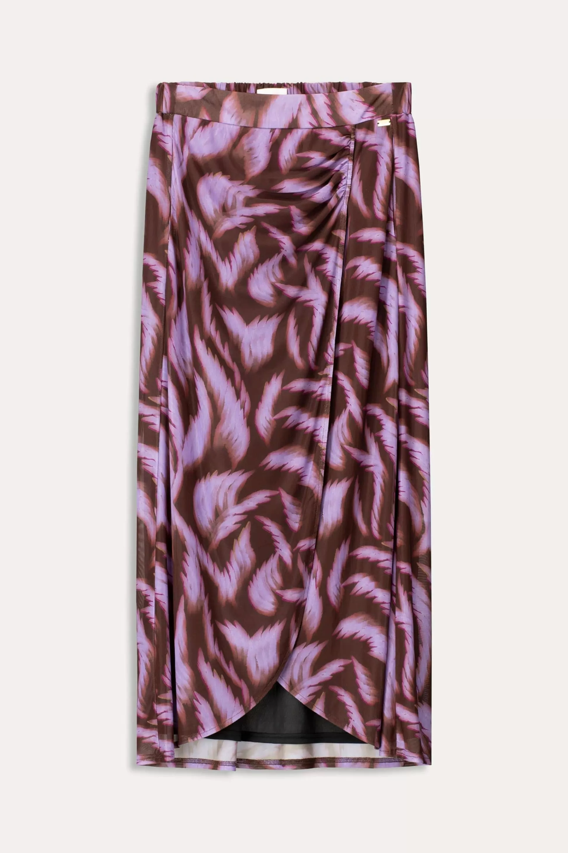 Rokken | POM Amsterdam ROK Feathers Brown
