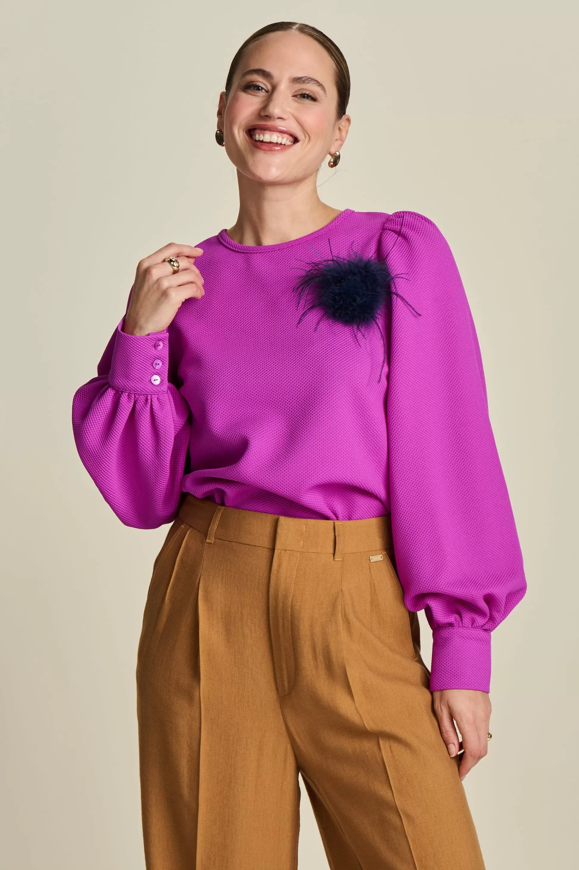 Tops & Turtlenecks | POM Amsterdam TOP Cactus Pink